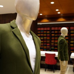 Green colour  casual blazer