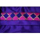 Dark pink with violet color boys panchakacham  set.