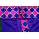 Dark pink with violet color boys panchakacham  set.