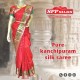 Green with Pink Pure Kanchipuram Silk Saree