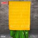 Yellow and green kattam saree