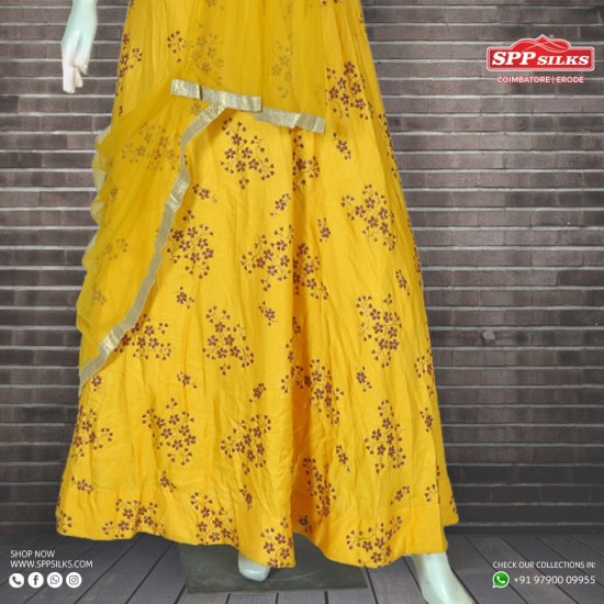 Honey yellow Salwar suit