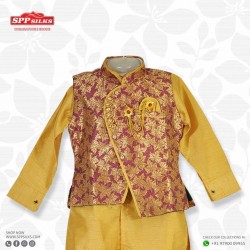 Golden yellow kurta