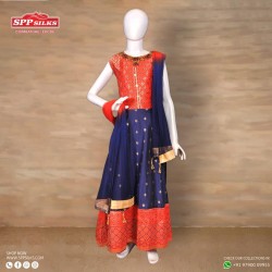 Royal blue salwar