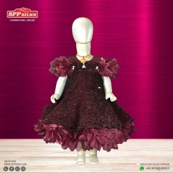 Wine red frock