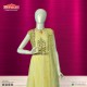 Yellow anarkali