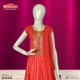 Red anarkali