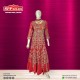 Royal red anarkali