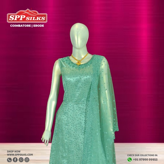 turquoise blue salwar