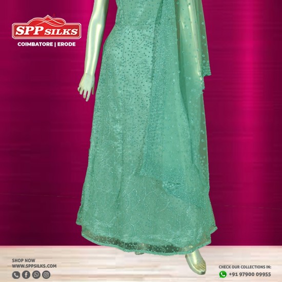 turquoise blue salwar