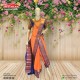  imperial orange   saree