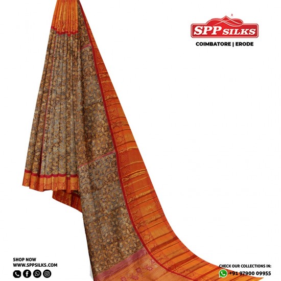 Green  handwoven Kanchipuram silk sarees 