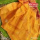 Garnet handwoven silk saree 