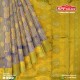 Mauve handwoven silk saree