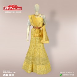 Yellow lehenga