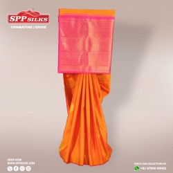 Orange saree