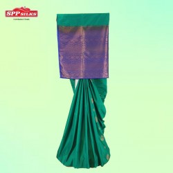 Green saree