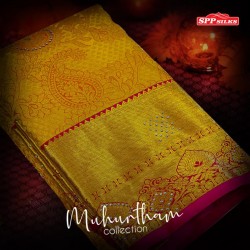 Mustard saree