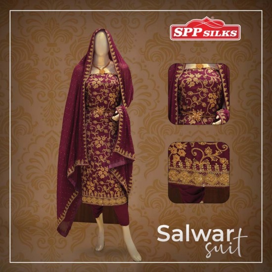 Salwar (chocolate brown)