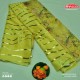 Lime yellow saree