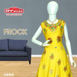 Electric yellow frock