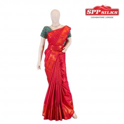 RED Silk Saree