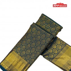 Green design silk  saree