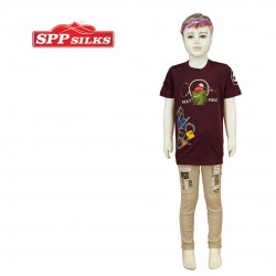 Brown t shirt for boys