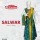 Green & Yellow Ethnic Wear Salwar