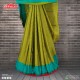 lime green saree