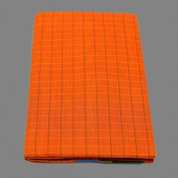 Orange Color Chettinad Cotton Saree 