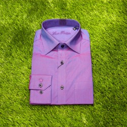 Violet color mens formal shirt .