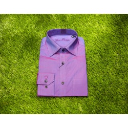 Violet color mens formal shirt .