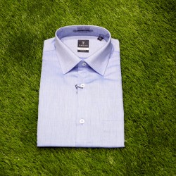 Light blue color mens formal shirt.