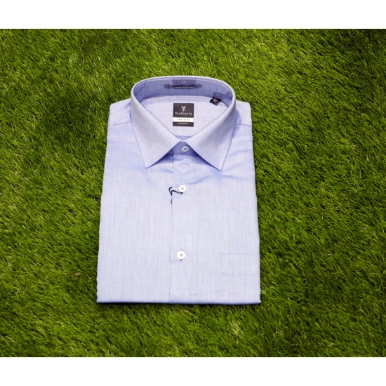 Light blue color mens formal shirt.