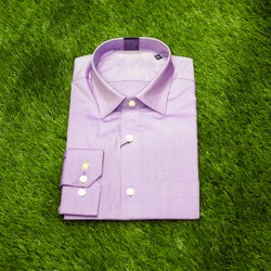 Lavender color mens formal shirt 