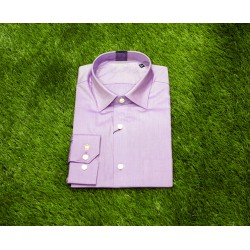 Lavender color mens formal shirt 