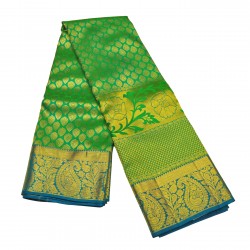 Ramar green color pure silk