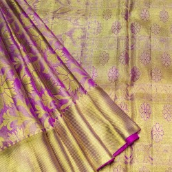 Pure Gold Kanchipuram Silk Saree