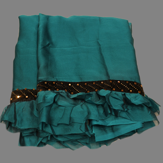 Peacock Green Embroidered Saree Set Design by THE HOUSE OF KOSH at Pernia's  Pop Up Shop 2024