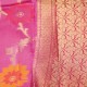 Lotus Pink Color Tussar Silk Saree 