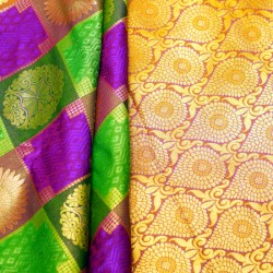 Multicolor Art Silk Saree