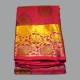 Pink With Red Color lakshanya pattu Saree