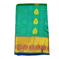 Ramer blue color soft silk saree 