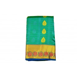 Ramer blue color soft silk saree 