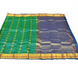 Ramer blue color soft silk saree 