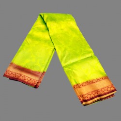 Green Color Chiffon Silk Saree