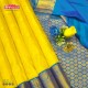 Lime Yellow kanchipuram silk