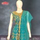 Cerulean blue anarkali