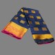 NAVY BLUE COLOR JUTE SILK SAREE